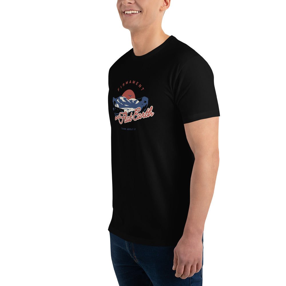 Firmament over Flat Earth - Short Sleeve T-shirt