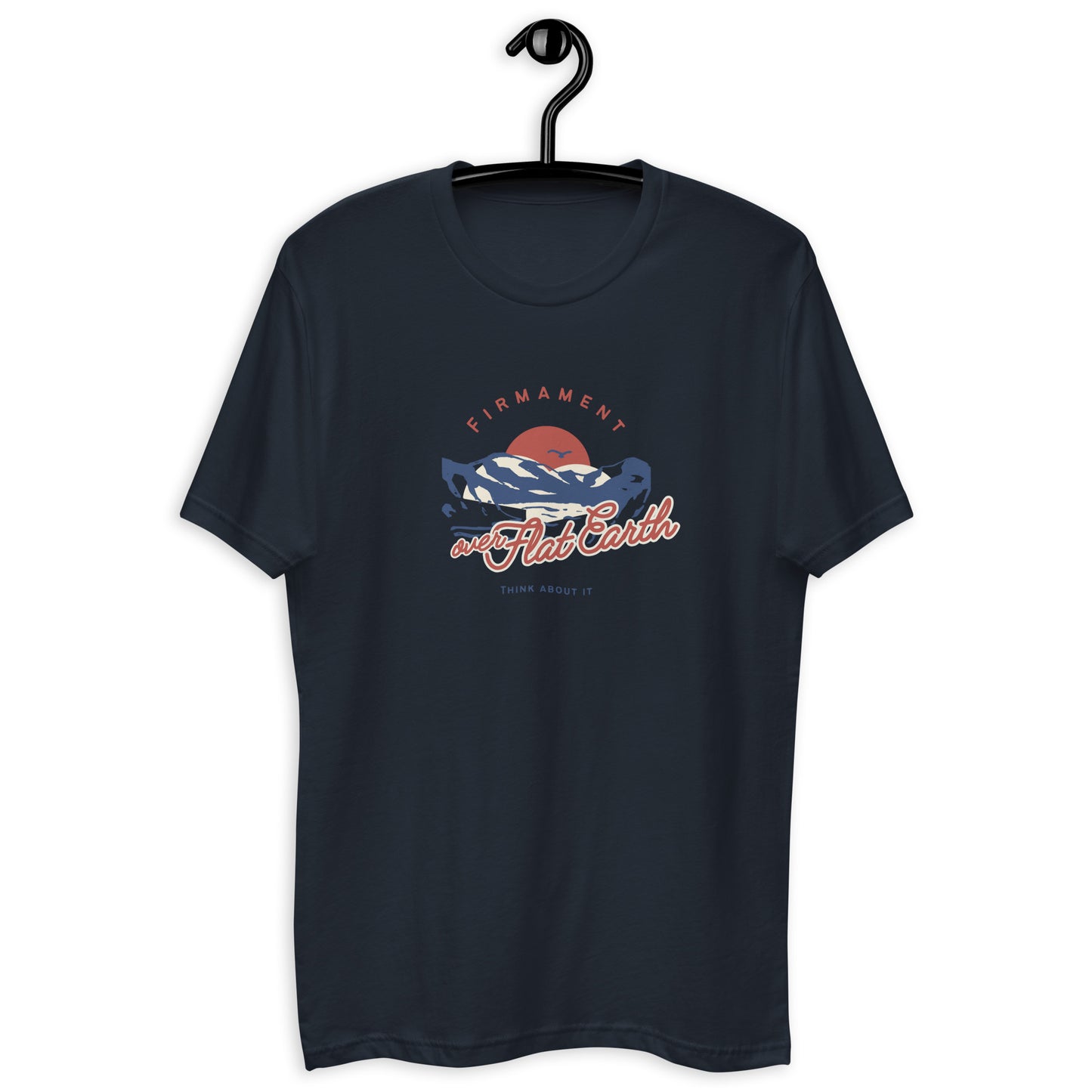 Firmament over Flat Earth - Short Sleeve T-shirt