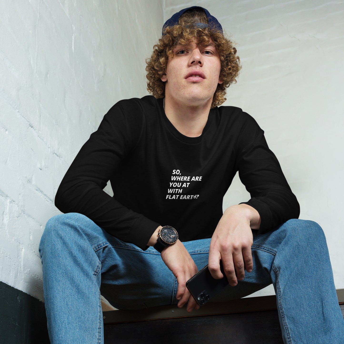 Where are You on FE - Unisex Long Sleeve Tee