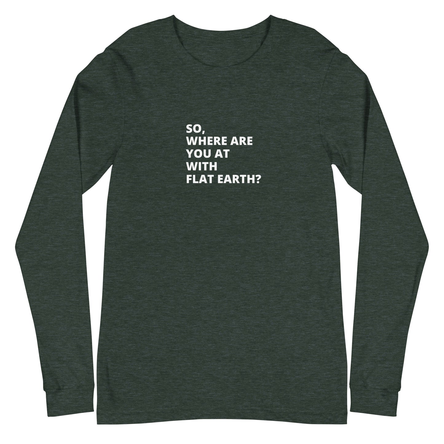 Where are You on FE - Unisex Long Sleeve Tee