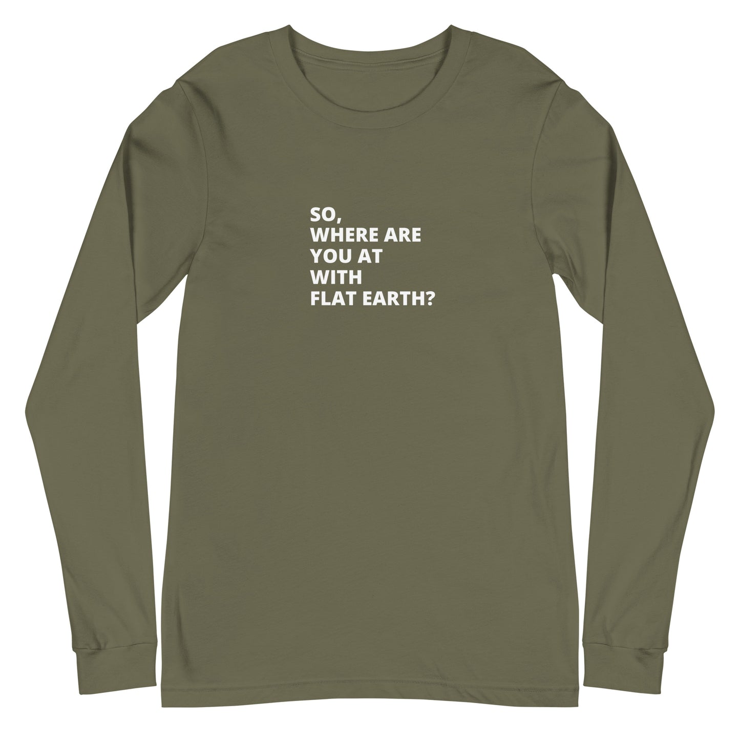 Where are You on FE - Unisex Long Sleeve Tee