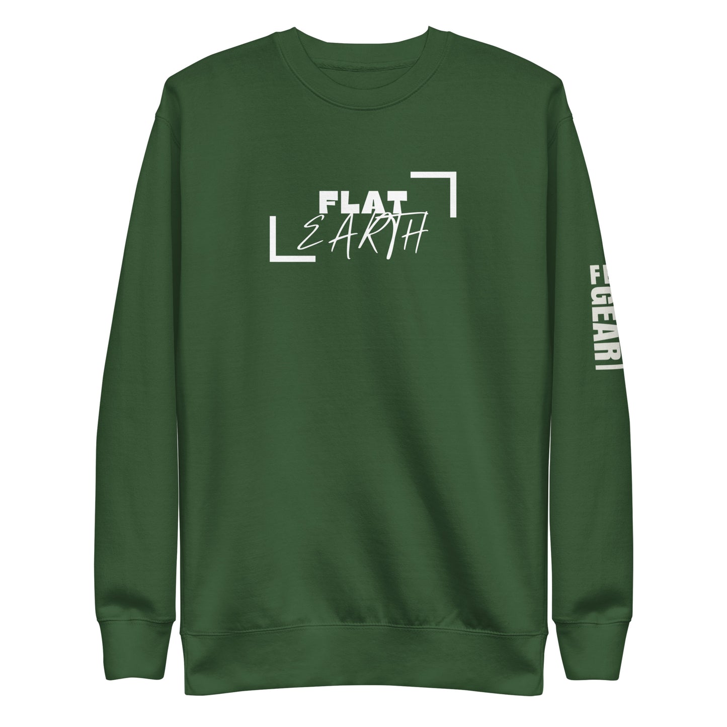 Flat Earth - Unisex Premium Sweatshirt