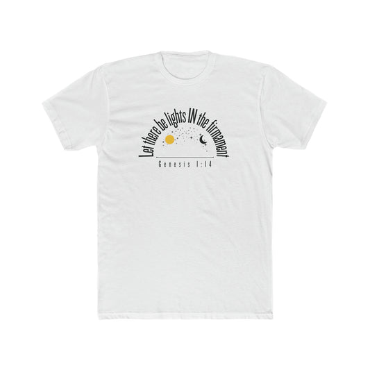 Lights in Firmament - Men's Cut Cotton Crew Tee