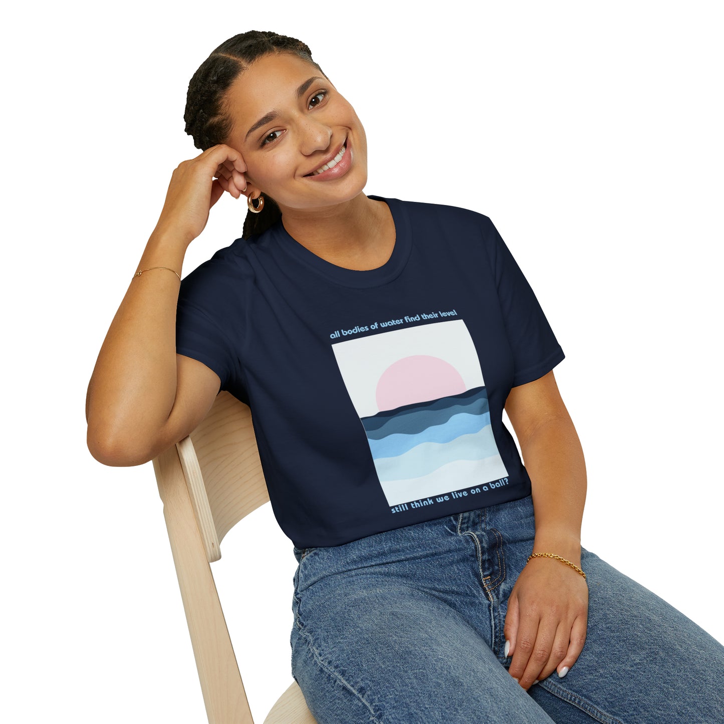 Water is Level - unisex softstyle t-shirt