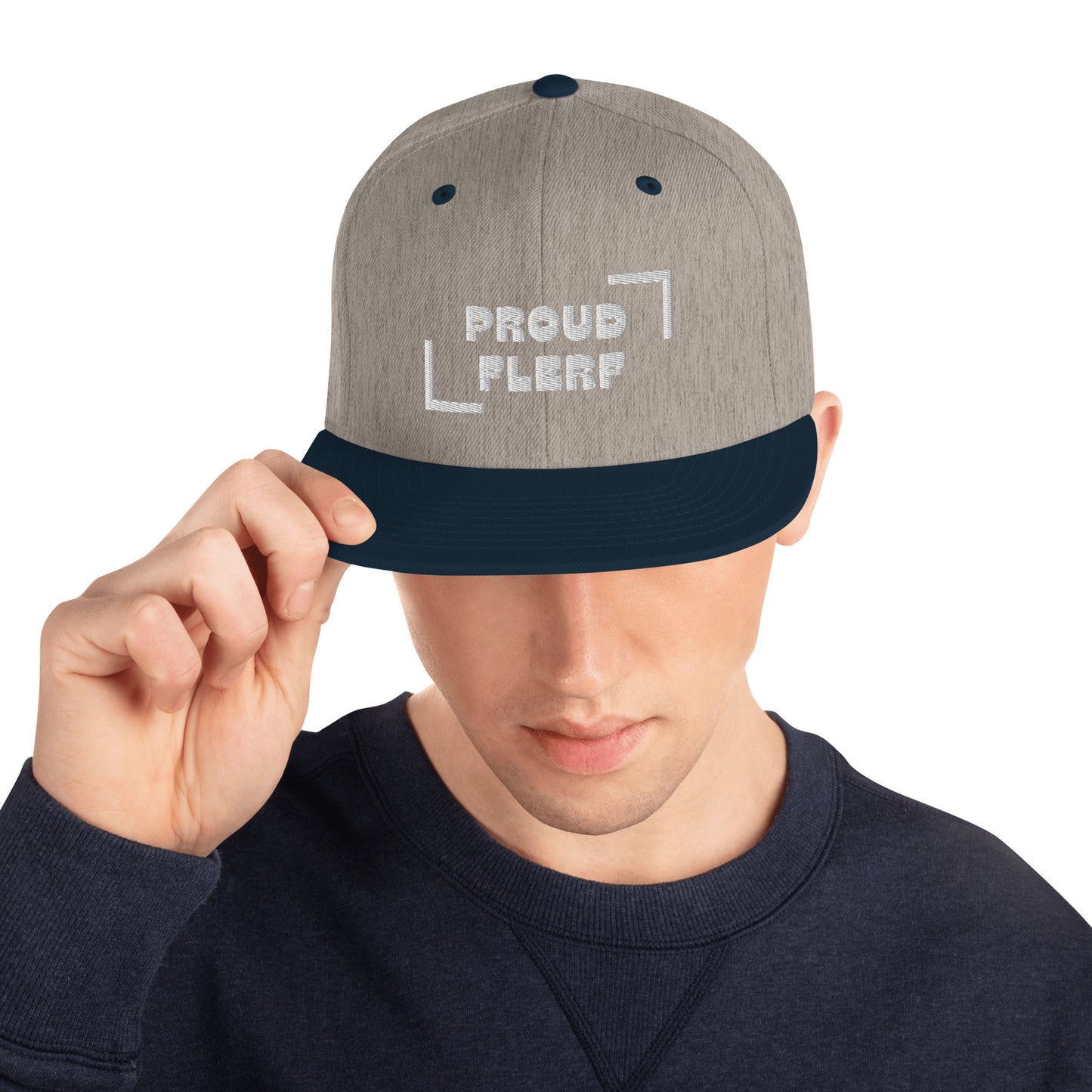 Proud Flerf - snapback hat