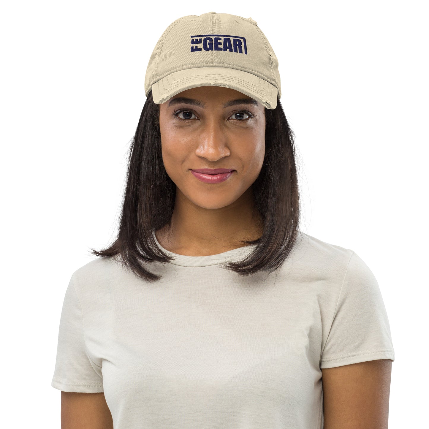 FE GEAR Embroidered Distressed Hat