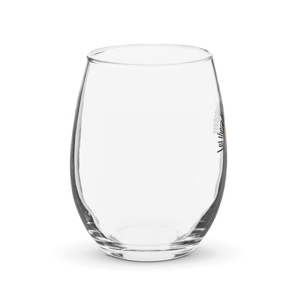 Lights In Firmament - stemless wine glass