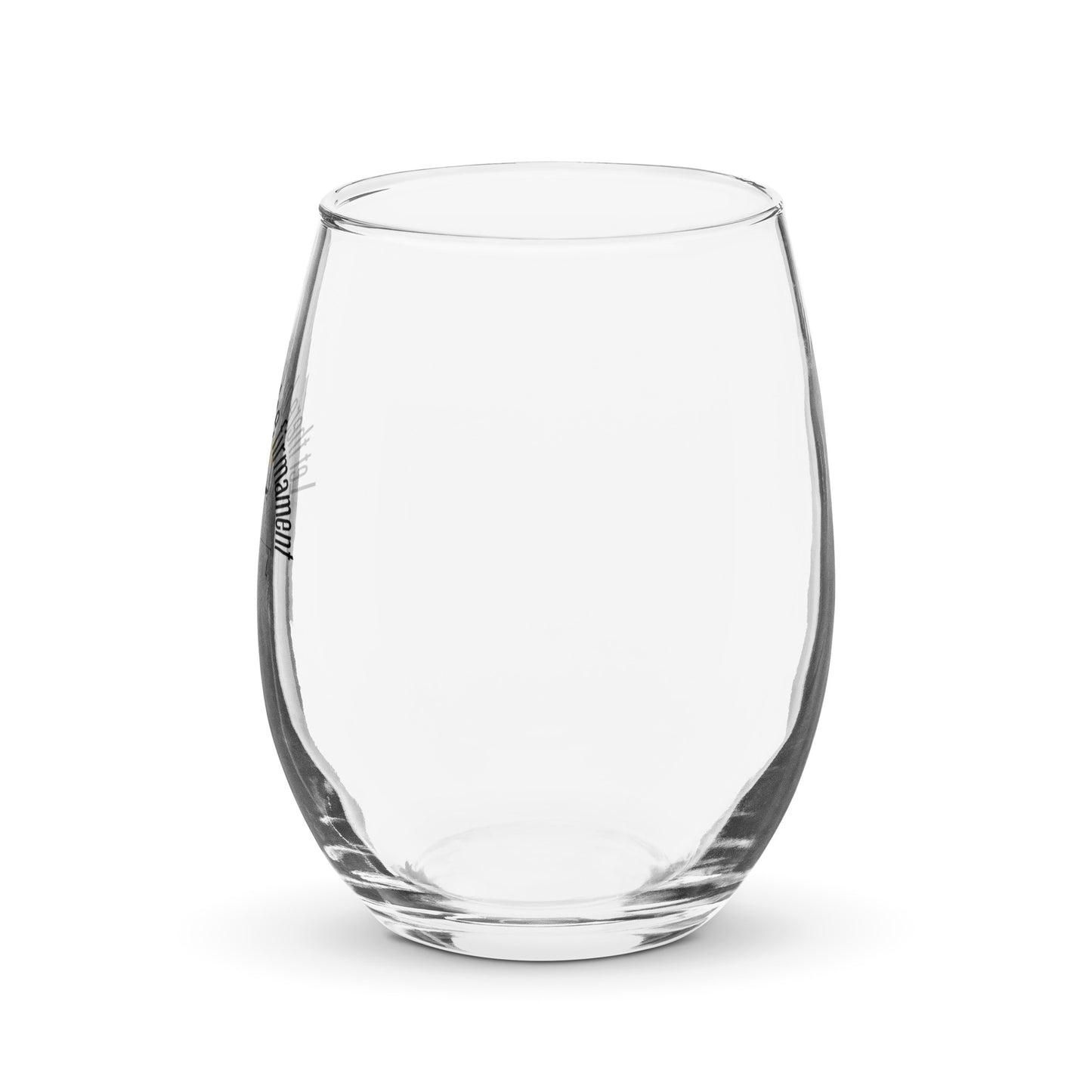 Lights In Firmament - stemless wine glass