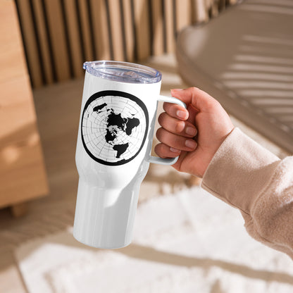 Flat Earth Map Travel Tumbler