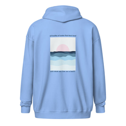 Water Level - Unisex heavy blend zip hoodie