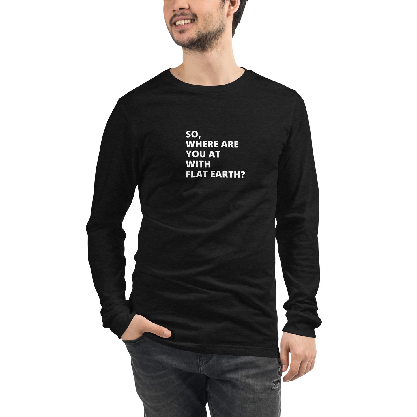 Where are You on FE - Unisex Long Sleeve Tee