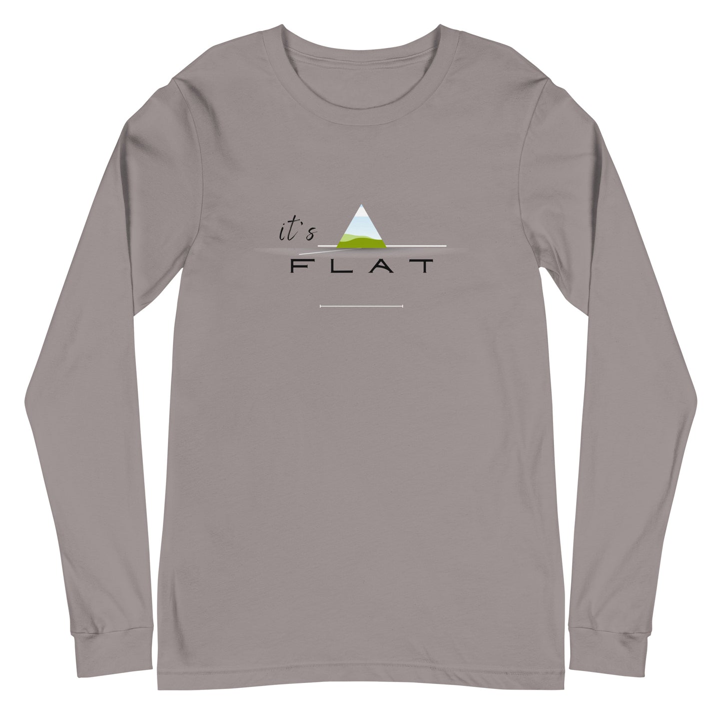 It's Flat - unisex long sleeve tee