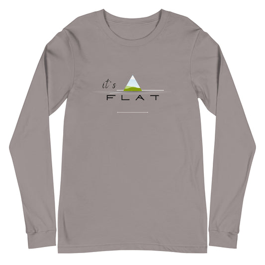 It's Flat - unisex long sleeve tee