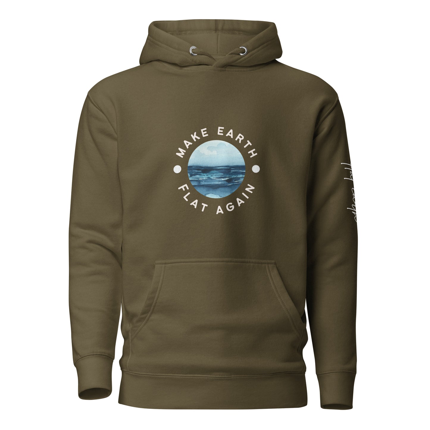 Make the Earth Flat Again - Unisex Hoodie