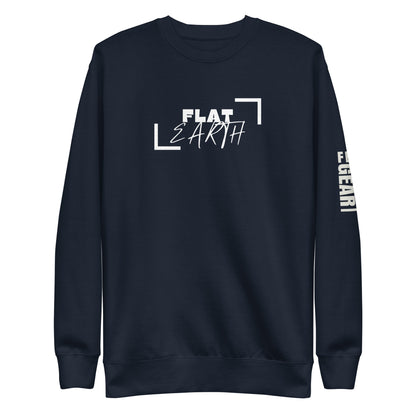 Flat Earth - Unisex Premium Sweatshirt