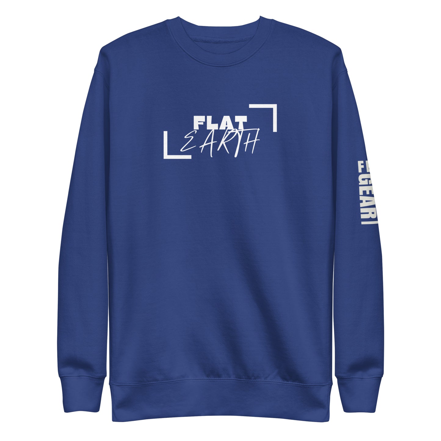 Flat Earth - Unisex Premium Sweatshirt