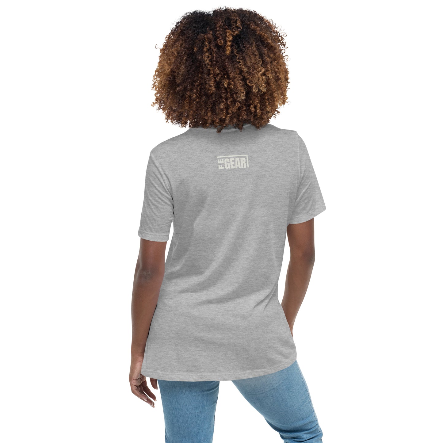 Simply Flat Earth - women's relaxed t-shirt