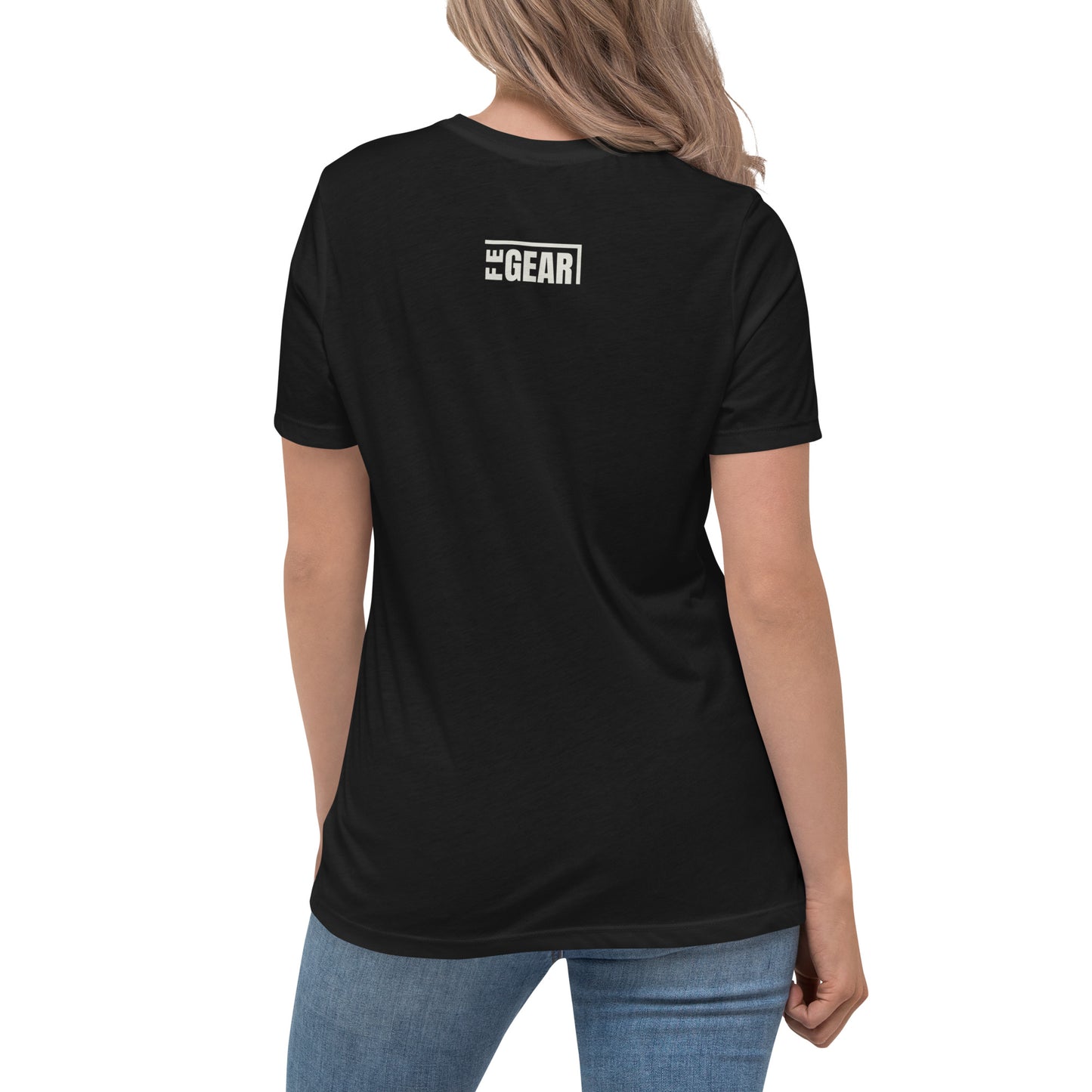 Simply Flat Earth - women's relaxed t-shirt