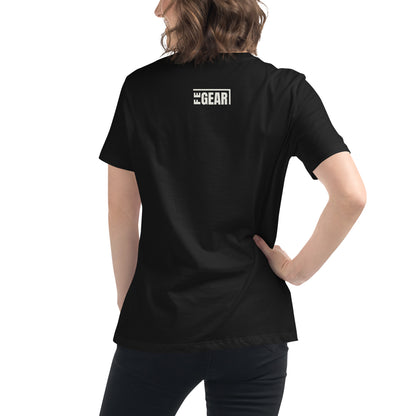 Simply Flat Earth - women's relaxed t-shirt