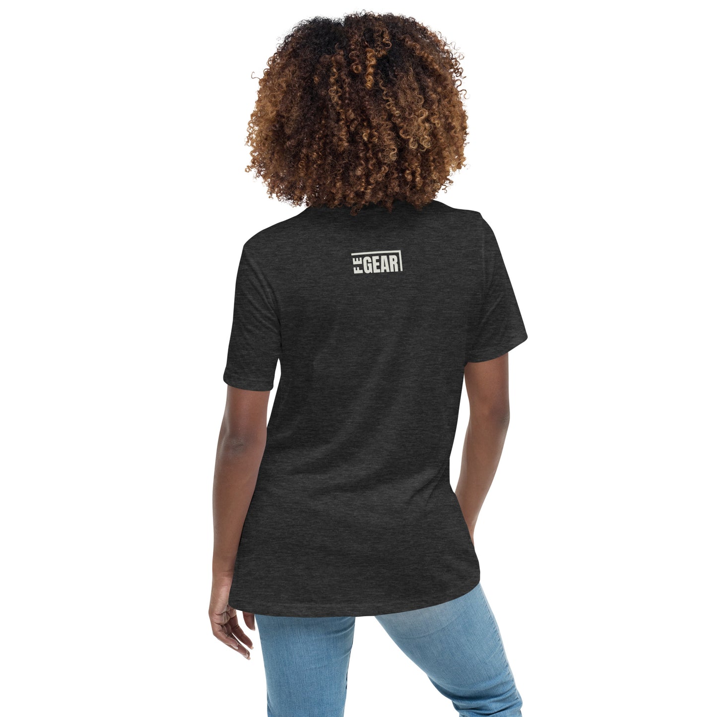 Simply Flat Earth - women's relaxed t-shirt