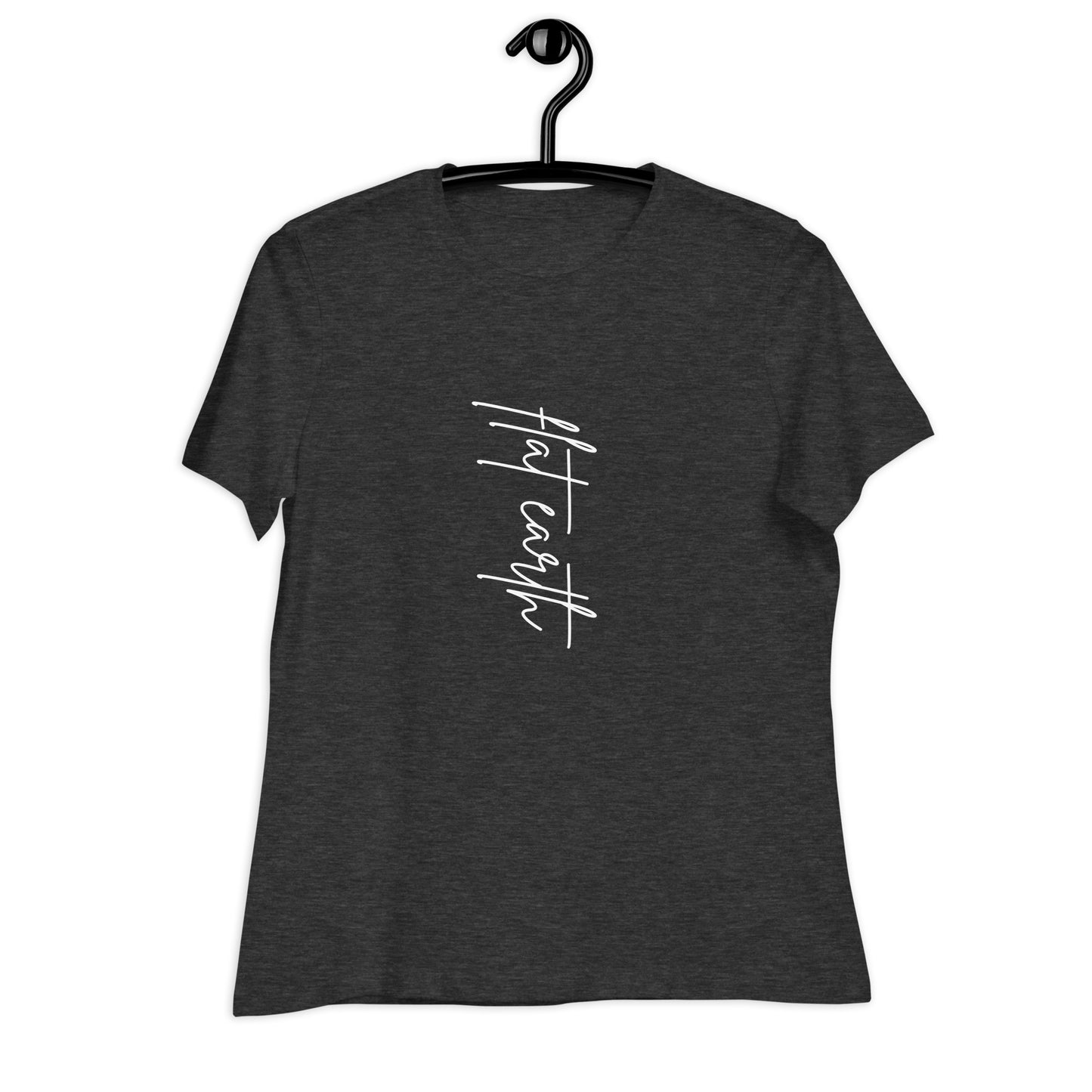 Simply Flat Earth - women's relaxed t-shirt